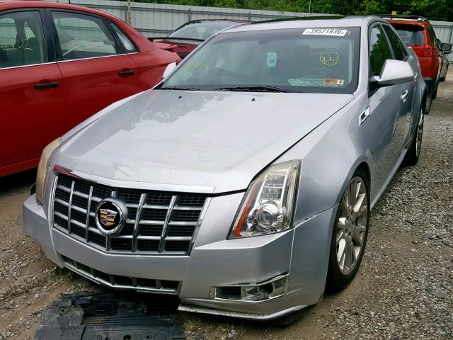 1G6DP5E36C0126478 - 2012 CADILLAC CTS PREMIU SILVER photo 2