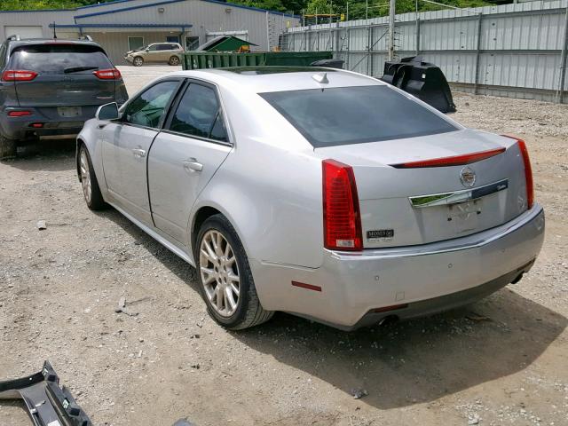 1G6DP5E36C0126478 - 2012 CADILLAC CTS PREMIU SILVER photo 3