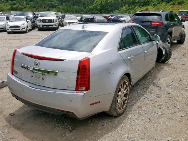 1G6DP5E36C0126478 - 2012 CADILLAC CTS PREMIU SILVER photo 4