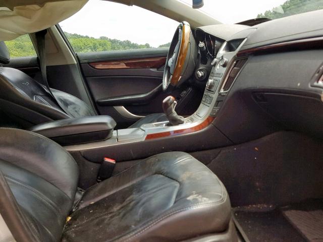 1G6DP5E36C0126478 - 2012 CADILLAC CTS PREMIU SILVER photo 5