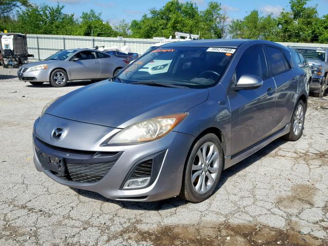 JM1BL1H57A1155811 - 2010 MAZDA 3 S SILVER photo 2