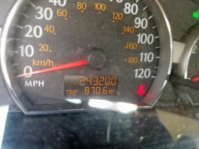 1G8AJ55F86Z158337 - 2006 SATURN ION LEVEL GRAY photo 8