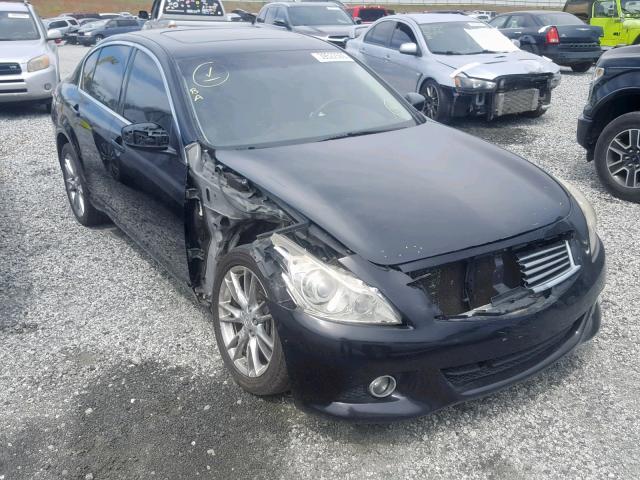 JN1CV6AR8CM671592 - 2012 INFINITI G37 BLACK photo 1