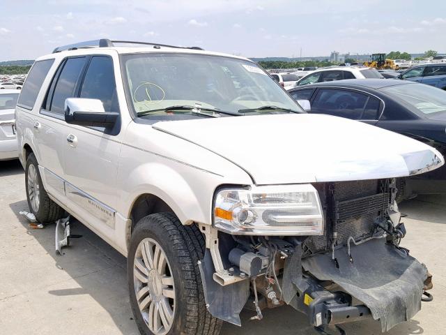 5LMFU27518LJ06391 - 2008 LINCOLN NAVIGATOR CREAM photo 1