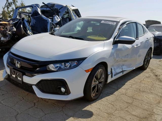 SHHFK7H78HU426500 - 2017 HONDA CIVIC EXL 白色 照片 2