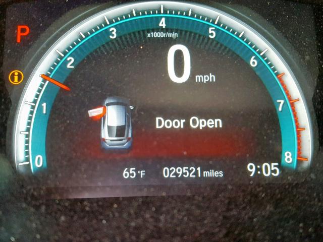 SHHFK7H78HU426500 - 2017 HONDA CIVIC EXL 白色 照片 8