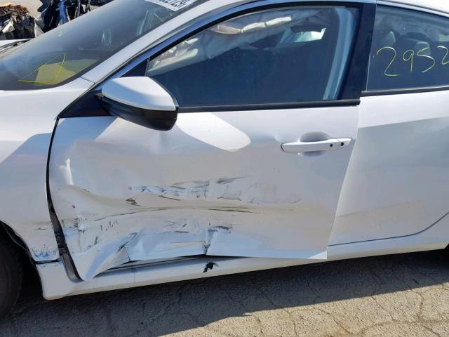 SHHFK7H78HU426500 - 2017 HONDA CIVIC EXL 白色 照片 9