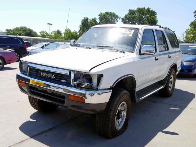 JT3VN39WXM8020879 - 1991 TOYOTA 4RUNNER VN WHITE photo 2