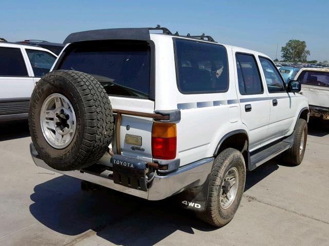 JT3VN39WXM8020879 - 1991 TOYOTA 4RUNNER VN WHITE photo 4