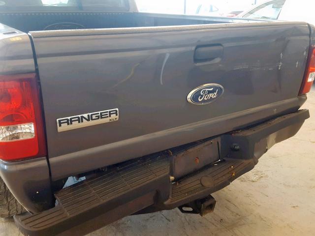 1FTKR1AD2BPA45473 - 2011 FORD RANGER GRAY photo 9