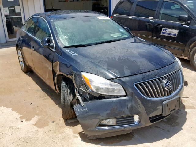 2G4GS5EV2C9136839 - 2012 BUICK REGAL PREM BLACK photo 1