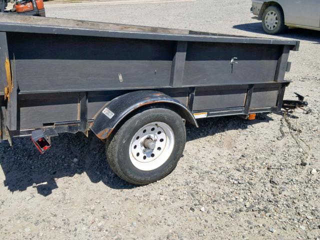 4YMUL0818GV043226 - 2016 UTILITY TRAILER BLACK photo 9