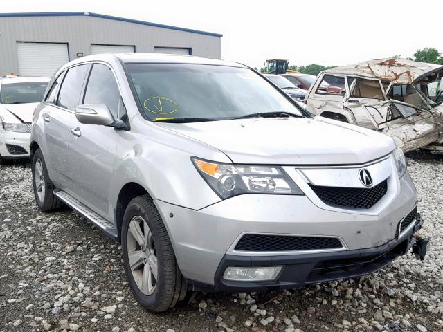 2HNYD2H21AH526136 - 2010 ACURA MDX SILVER photo 1