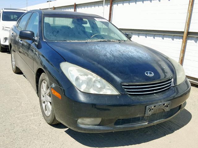 JTHBF30G020081556 - 2002 LEXUS ES 300 BLACK photo 1