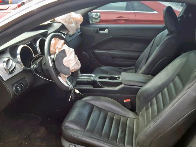 1ZVHT82H885171683 - 2008 FORD MUSTANG GT GRAY photo 5