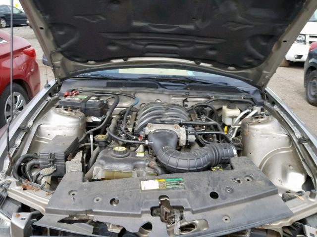 1ZVHT82H885171683 - 2008 FORD MUSTANG GT GRAY photo 7