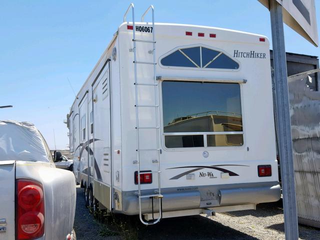 1NW33CR066D076362 - 2006 CHANCE 5TH WHEEL WHITE photo 3