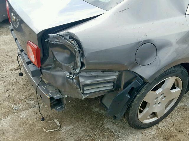 1G1ZC5EB8A4143724 - 2010 CHEVROLET MALIBU 1LT 棕色 照片 9