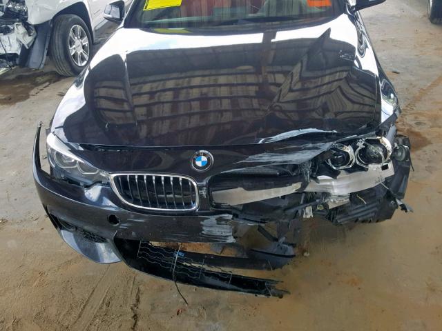 WBA4Z3C52JEA31853 - 2018 BMW 430XI BLACK photo 9