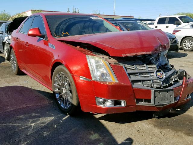 1G6DJ5EV0A0122667 - 2010 CADILLAC CTS PERFOR RED photo 1