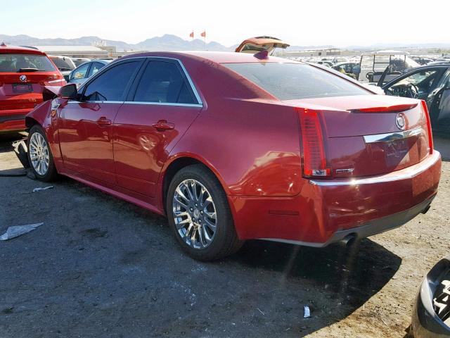 1G6DJ5EV0A0122667 - 2010 CADILLAC CTS PERFOR RED photo 3