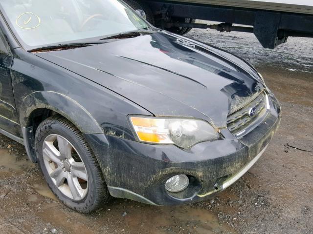 4S4BP86C854358897 - 2005 SUBARU LEGACY OUT BLACK photo 9