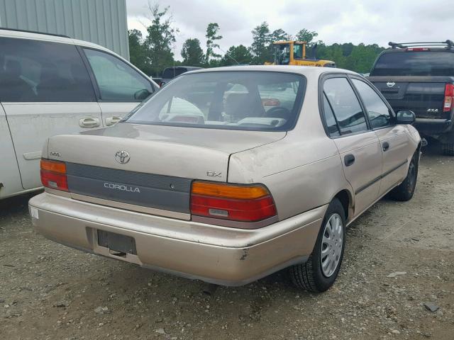 2T1AE09B2SC130705 - 1995 TOYOTA COROLLA LE GOLD photo 4