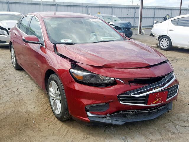 1G1ZF5SU5JF182112 - 2018 CHEVROLET MALIBU HYB RED photo 1