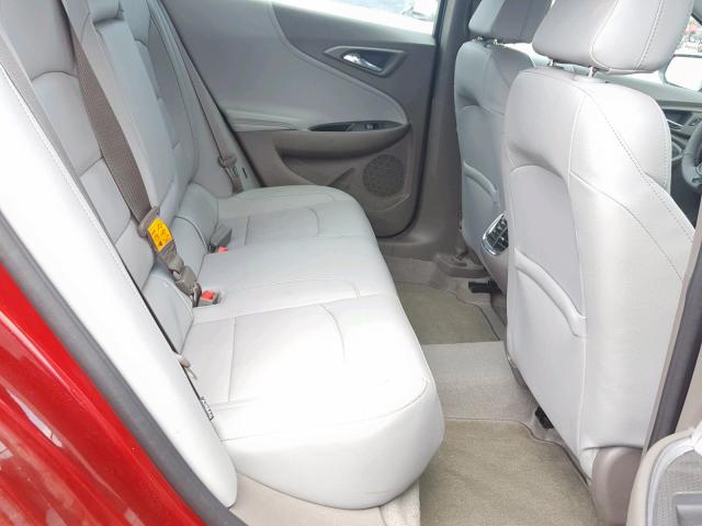 1G1ZF5SU5JF182112 - 2018 CHEVROLET MALIBU HYB RED photo 6