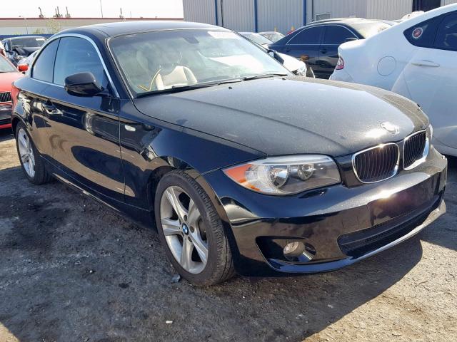 WBAUP9C50CVL91759 - 2012 BMW 128 I BLACK photo 1