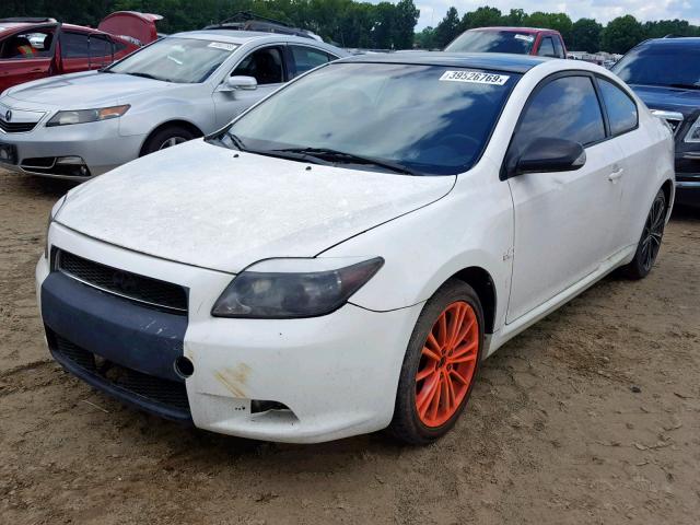 JTKDE167250041288 - 2005 TOYOTA SCION TC WHITE photo 2