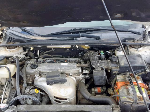 JTKDE167250041288 - 2005 TOYOTA SCION TC WHITE photo 7