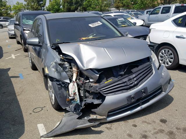 3N1AB6AP4CL706864 - 2012 NISSAN SENTRA 2.0 GRAY photo 1