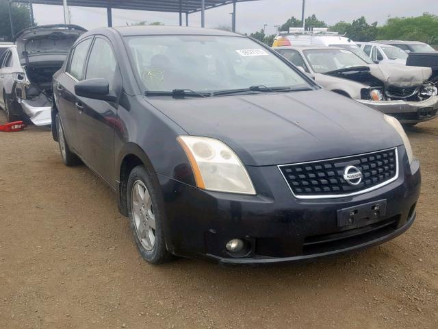 3N1AB61EX8L662861 - 2008 NISSAN SENTRA 2.0 BLACK photo 1