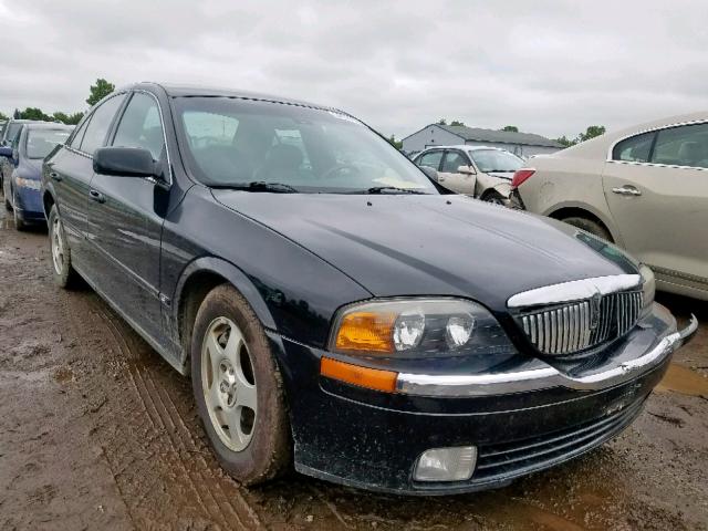 1LNHM86SXYY792018 - 2000 LINCOLN LS BLACK photo 1