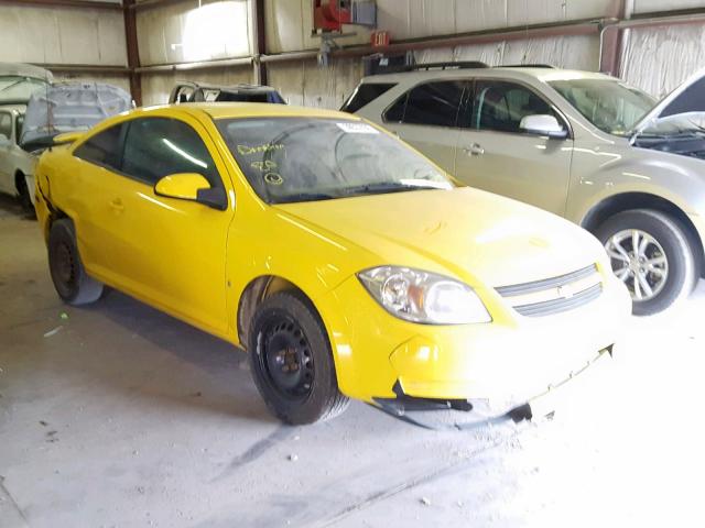 1G1AL18H997117116 - 2009 CHEVROLET COBALT LT YELLOW photo 1