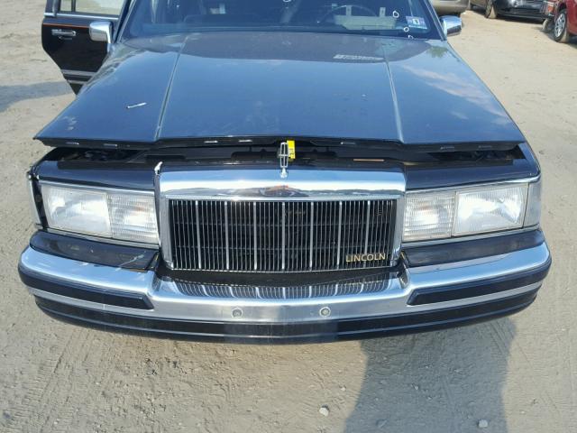 1LNCM81F0LY829784 - 1990 LINCOLN TOWN CAR BLACK photo 7