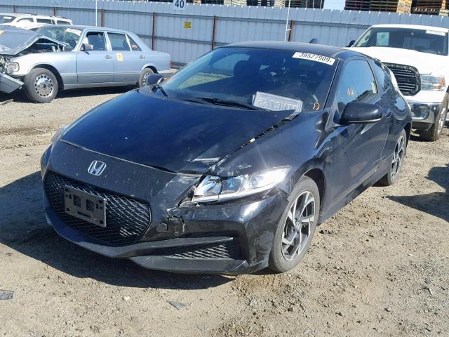 JHMZF1D44GS001559 - 2016 HONDA CR-Z BLACK photo 2