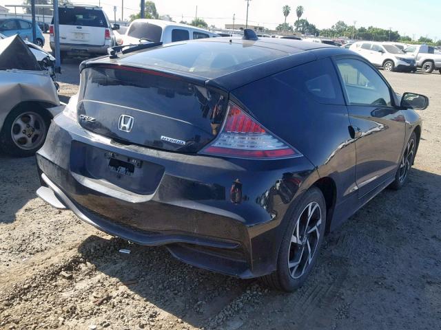 JHMZF1D44GS001559 - 2016 HONDA CR-Z BLACK photo 4