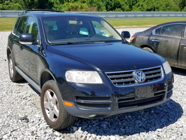 WVGZG77L95D065260 - 2005 VOLKSWAGEN TOUAREG 3. BLACK photo 1