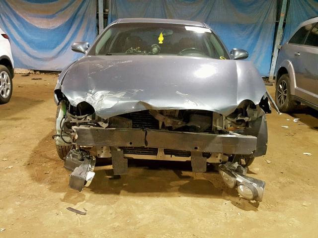 2G4WE587471230497 - 2007 BUICK LACROSSE C GRAY photo 9