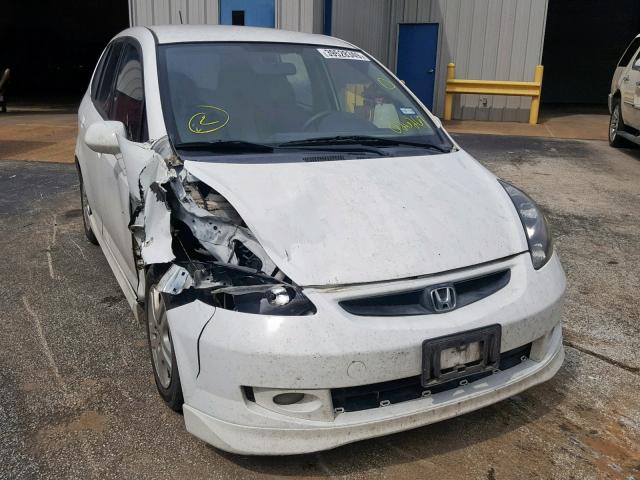 JHMGD38607S026267 - 2007 HONDA FIT S 白色 照片 1