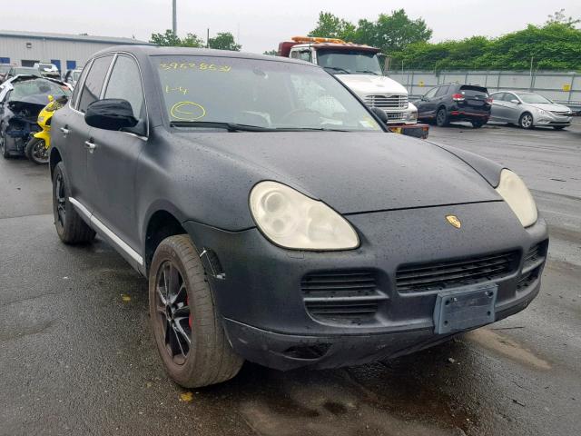 WP1AB29P84LA61223 - 2004 PORSCHE CAYENNE S BLACK photo 1