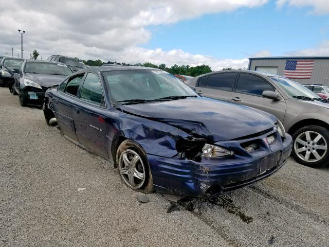 1G2NE52T91M534401 - 2001 PONTIAC GRAND AM S BLUE photo 1