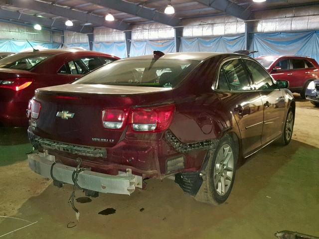 1G11C5SL5FF145596 - 2015 CHEVROLET MALIBU 1LT MAROON photo 4