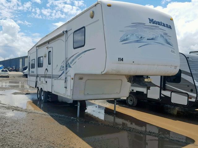 4YDF3572914054958 - 2001 KEYSTONE MONTANA WHITE photo 1