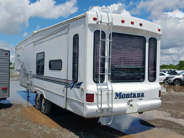 4YDF3572914054958 - 2001 KEYSTONE MONTANA WHITE photo 3