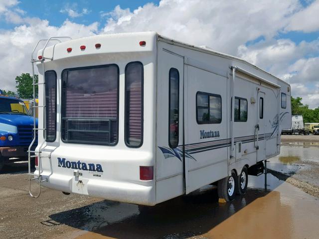 4YDF3572914054958 - 2001 KEYSTONE MONTANA WHITE photo 4