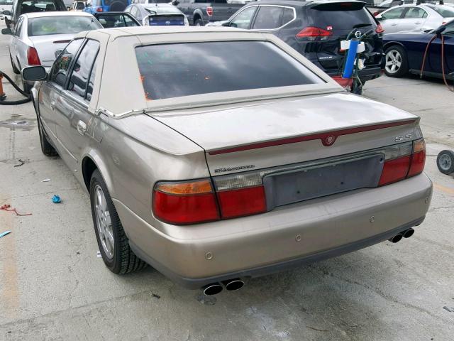 1G6KS54Y71U133044 - 2001 CADILLAC SEVILLE SL BEIGE photo 3