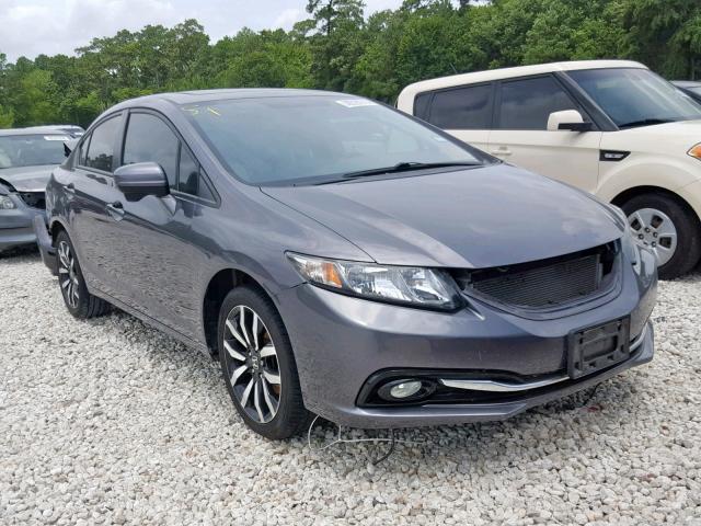 19XFB2F97EE002204 - 2014 HONDA CIVIC EXL 灰色 照片 1